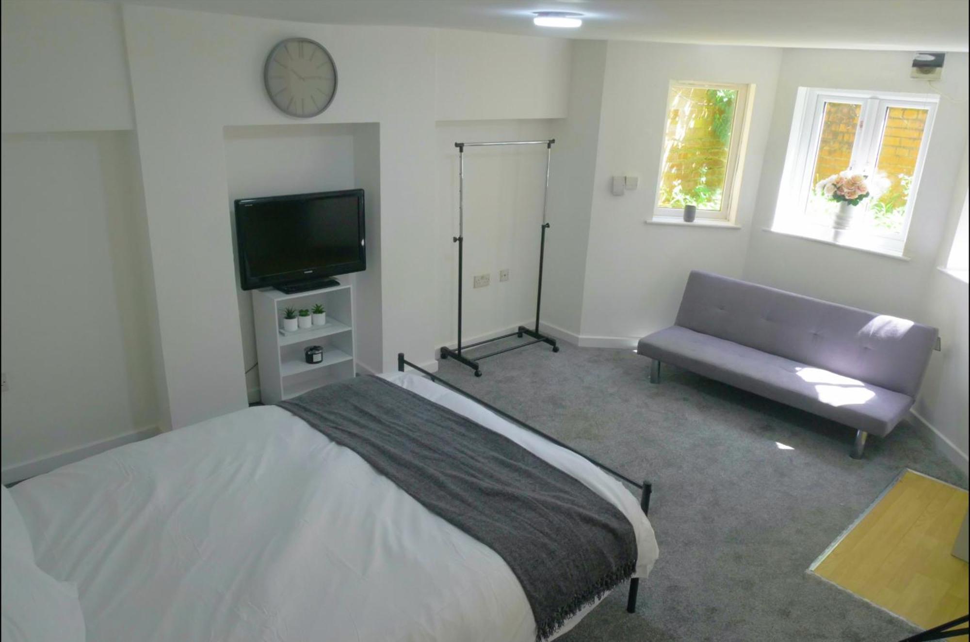 Cosy & Modern 1 Bed Studio Apart-Hotel Leamington Spa Exterior foto