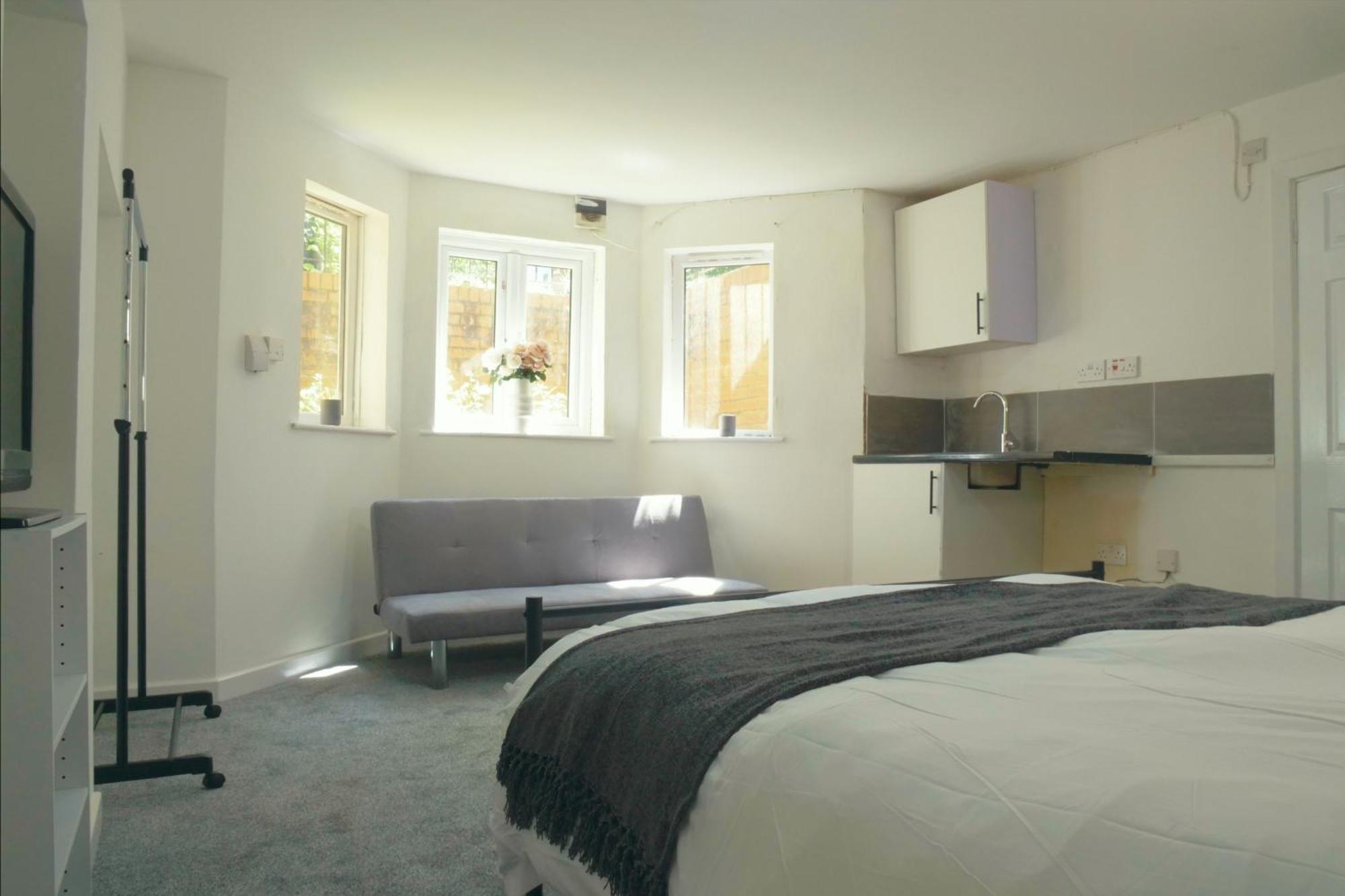 Cosy & Modern 1 Bed Studio Apart-Hotel Leamington Spa Exterior foto